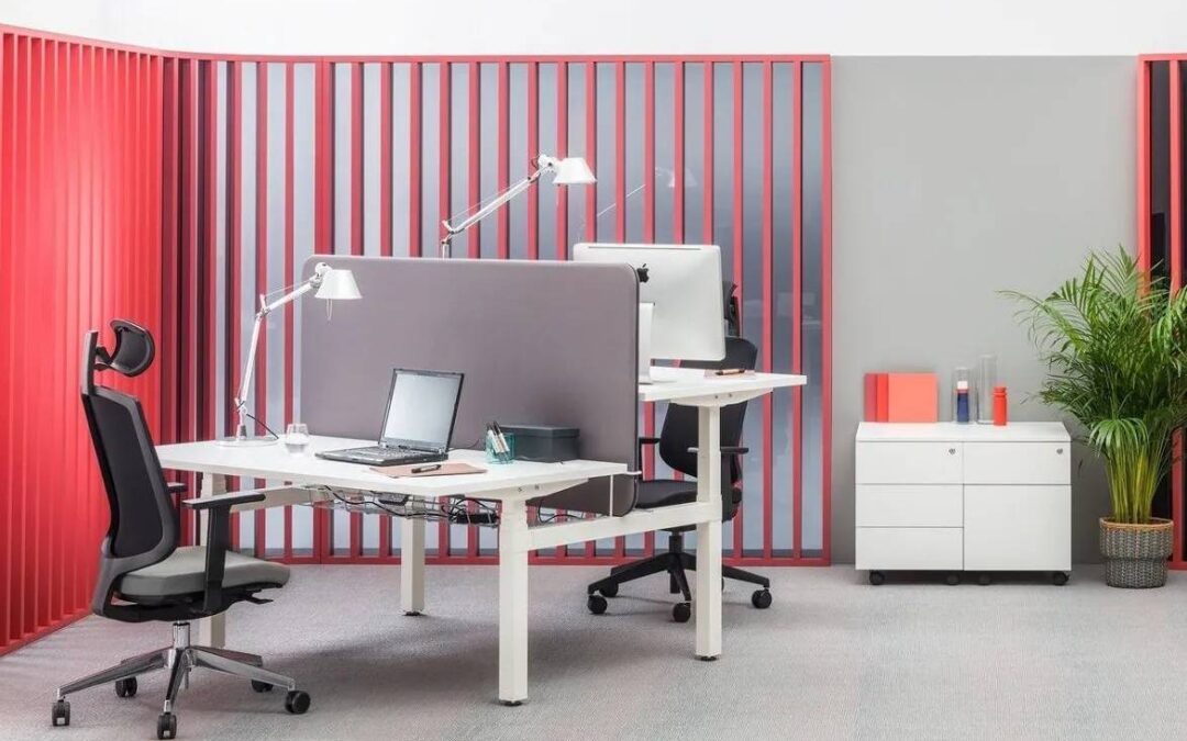 Praca zdalna. Ergonomiczne stanowisko pracy.