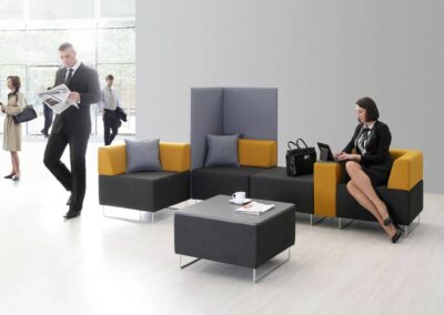 biurowa aranżacja soft seating