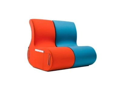 soft seating o obłych kształtach