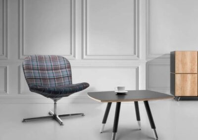 fotel soft seating w kratkę